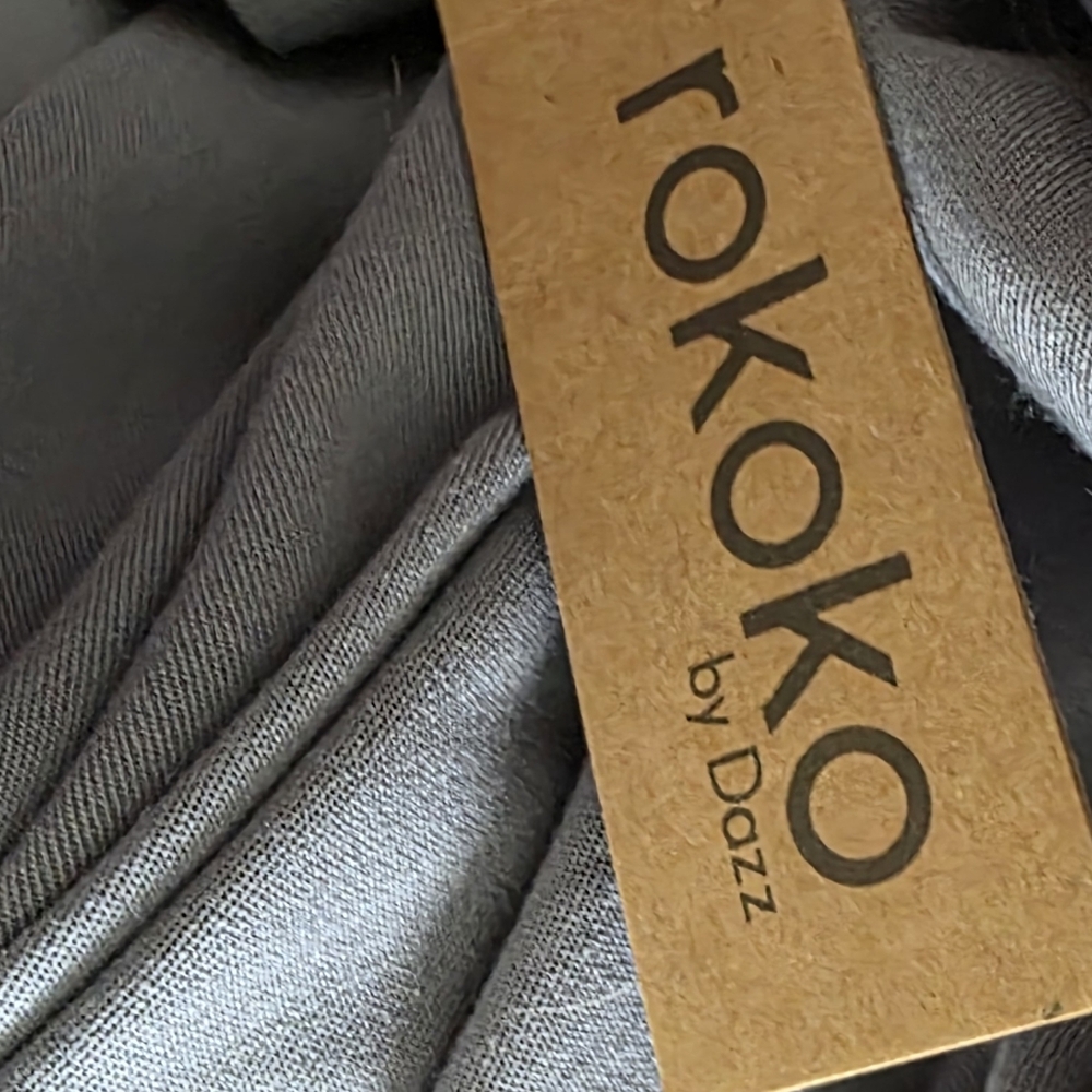 NWT Rokoko Light Gray Long Cardigan SIZE LARGE - Picture 7 of 7
